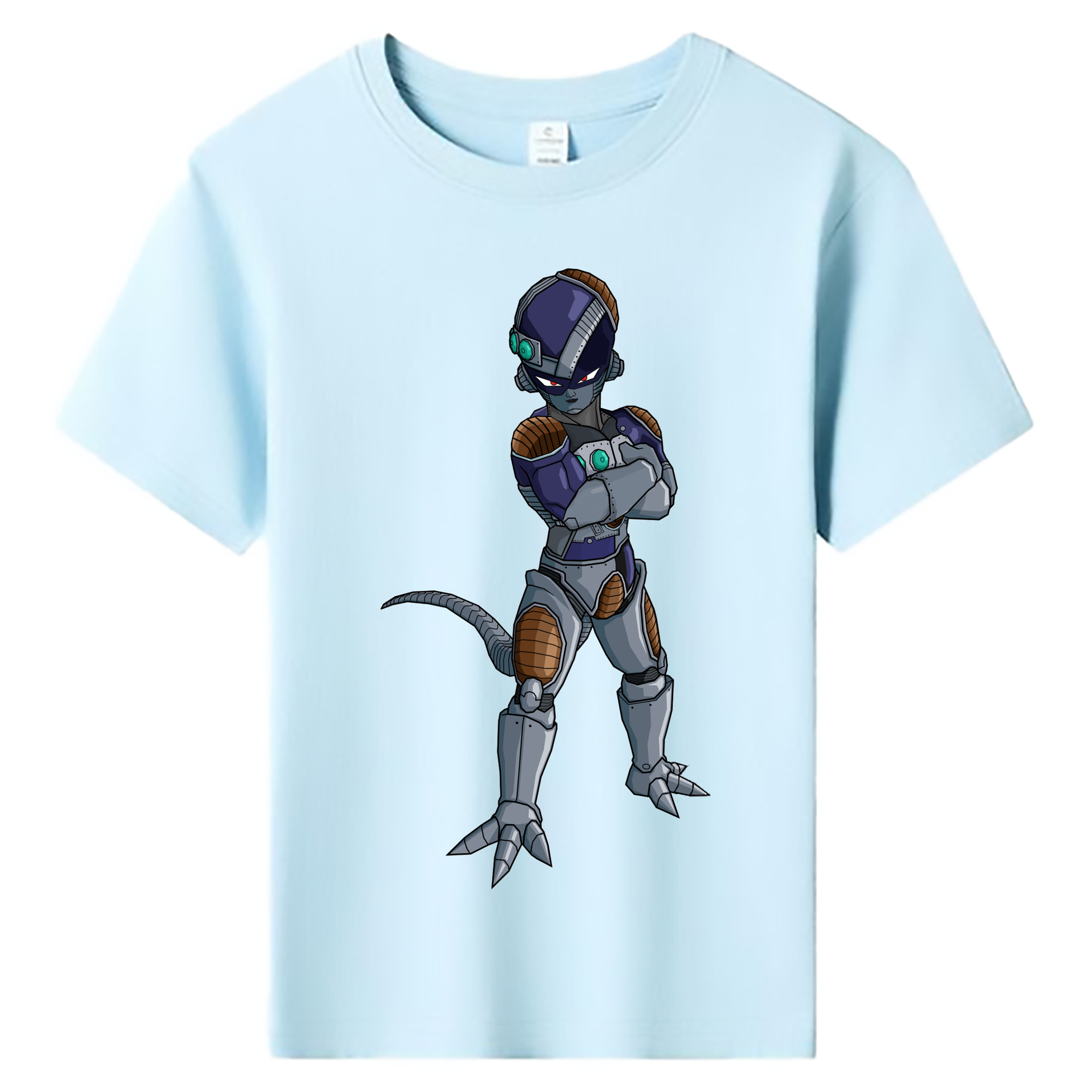 （画像用） ドラゴンボール フリーザ DRAGON BALL Frieza 綿100％キッズTシャツ（フロントプリント）